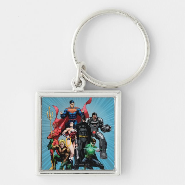 Justice League - Group 2 Keychain (Front)