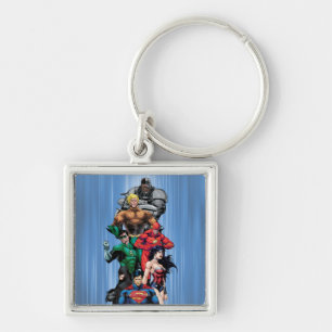 Justice League - Group 3 Keychain