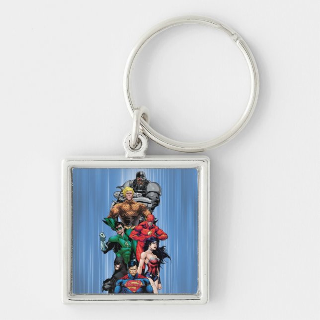 Justice League - Group 3 Keychain (Front)