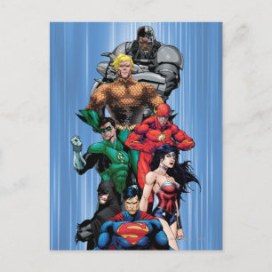 Justice League - Group 3 Postcard