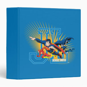 Justice League Heroes United Binder