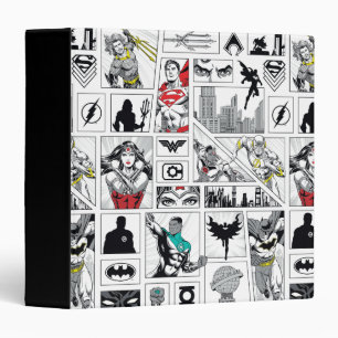 Justice League Heroic Panel Pattern Binder