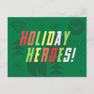 Justice League Holiday Heroes Graphic