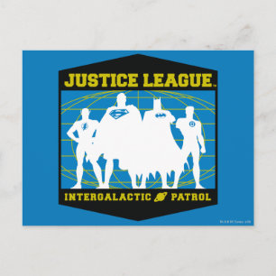 Justice League Intergalactic Patrol Postcard