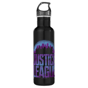 Justice League   Justice League City Silhouette 710 Ml Water Bottle