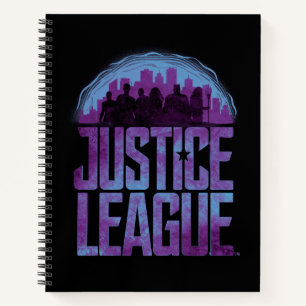 Justice League Justice League City Silhouette Notebook