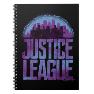 Justice League Justice League City Silhouette Notebook