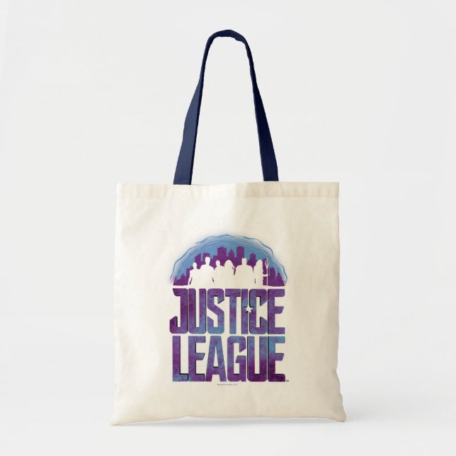 Justice League | Justice League City Silhouette Tote Bag (Front)