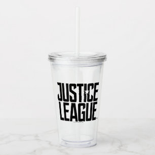 Justice League   Justice League Logo Acrylic Tumbler