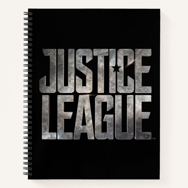 Justice League | Justice League Metallic Logo Notebook (Front)