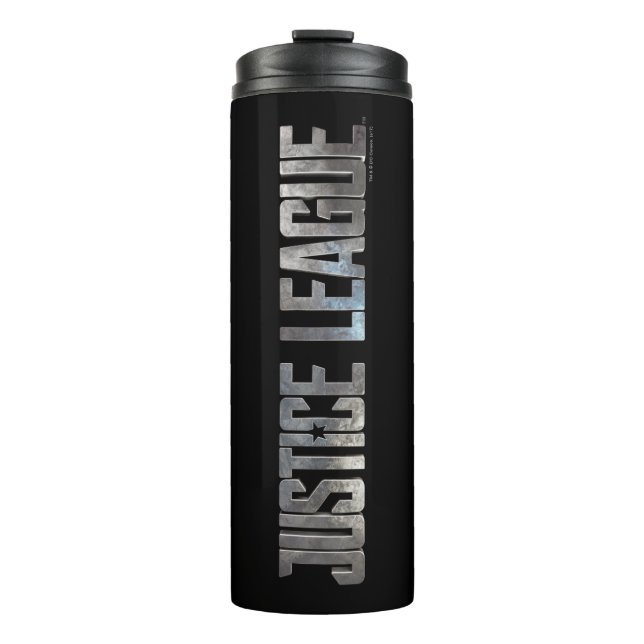 Justice League | Justice League Metallic Logo Thermal Tumbler (Front)