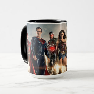 Justice League   Justice League On Battlefield Mug