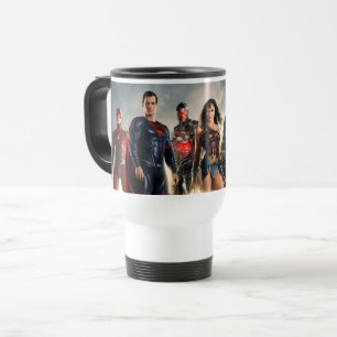 Justice League Justice League On Battlefield Travel Mug