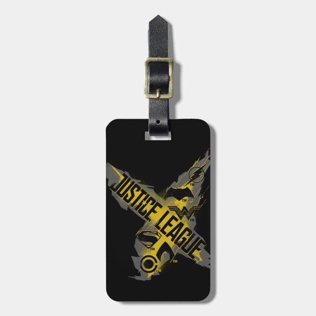 Justice League | Justice League & Team Symbols Luggage Tag (Front Vertical)