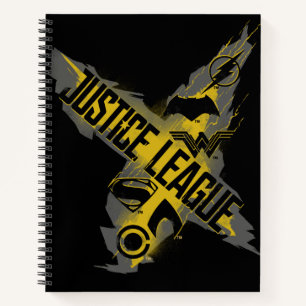 Justice League Justice League & Team Symbols Notebook