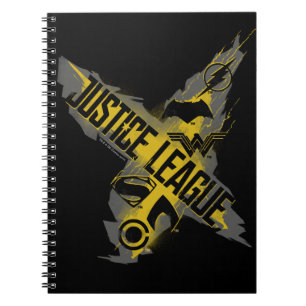 Justice League Justice League & Team Symbols Notebook