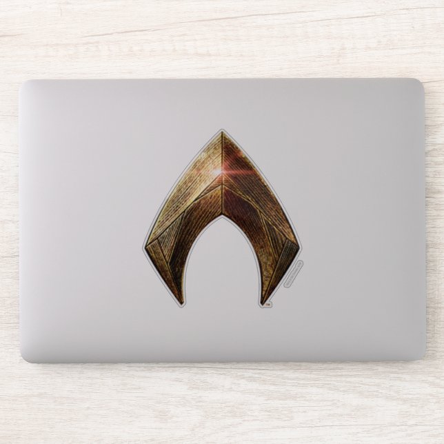 Justice League | Metallic Aquaman Symbol (Computer)