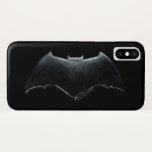 Justice League | Metallic Batman Symbol Case-Mate iPhone Case<br><div class="desc">This is Batman's worn metallic bat symbol from the Justice League movie.</div>
