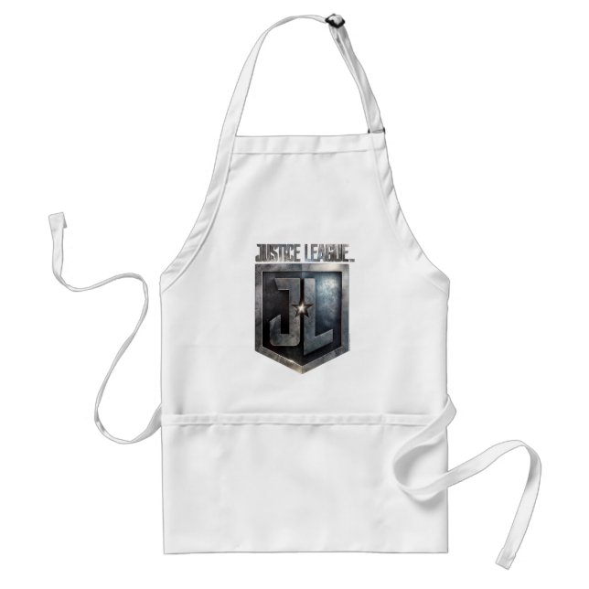 Justice League | Metallic JL Shield Standard Apron (Front)