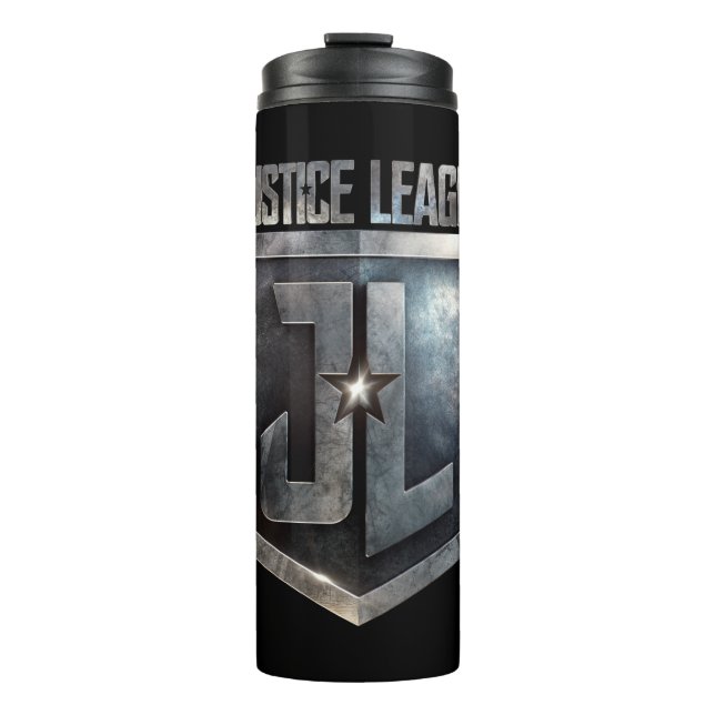 Justice League | Metallic JL Shield Thermal Tumbler (Front)