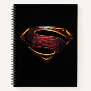 Justice League Metallic Superman Symbol Notebook