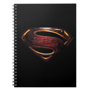 Justice League Metallic Superman Symbol Notebook