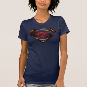 Justice League Metallic Superman Symbol T-Shirt