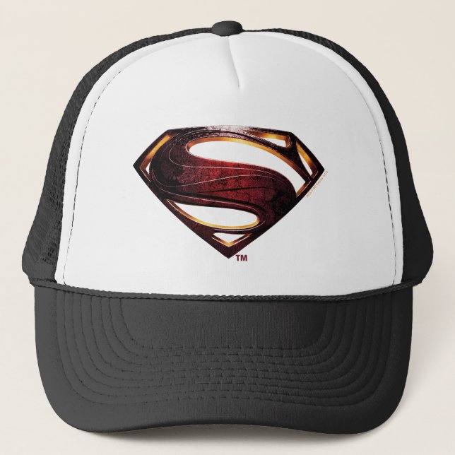 Justice League | Metallic Superman Symbol Trucker Hat (Front)