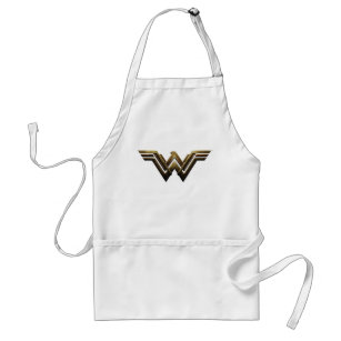 Justice League   Metallic Wonder Woman Symbol Standard Apron