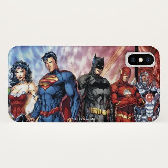 Justice League | New 52 Justice League Line Up Case-Mate iPhone Case (Back (Horizontal))