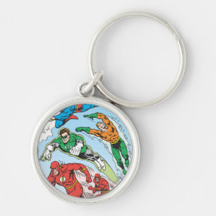 Justice League of America Group 3 Keychain