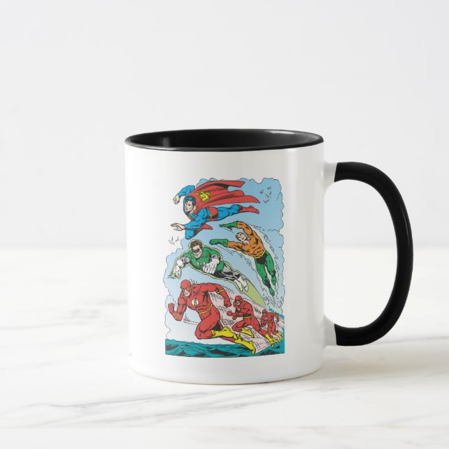 Justice League of America Group 3 Mug (Right)