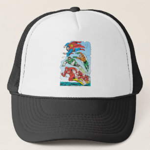 Justice League of America Group 3 Trucker Hat