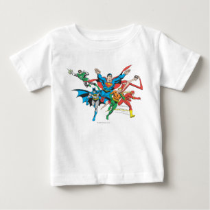 Justice League of America Group 4 Baby T-Shirt