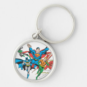 Justice League of America Group 4 Keychain