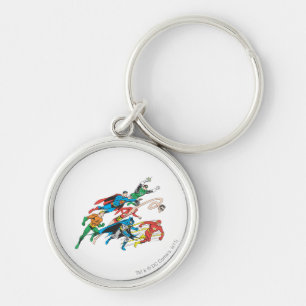 Justice League of America Group 5 Keychain