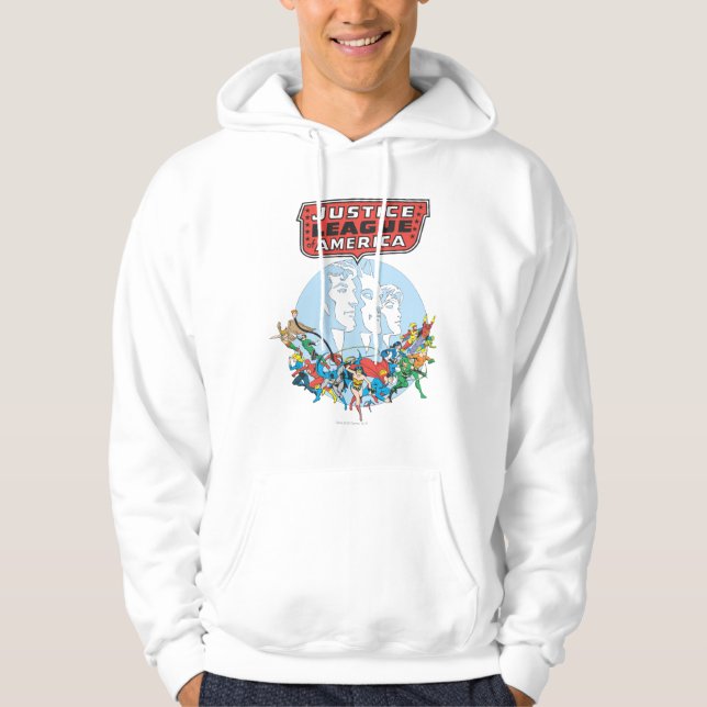 Justice League of America Group Hoodie (Front)