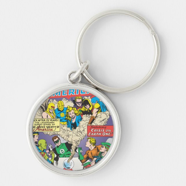 Justice League of America Issue #21 - Aug Keychain (Front)