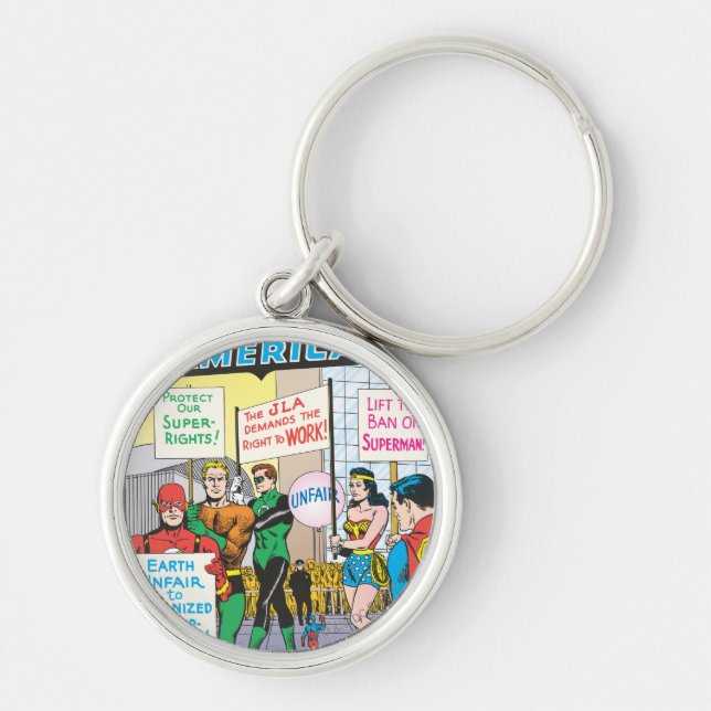 Justice League of America Issue #28 - June Keychain (Front)
