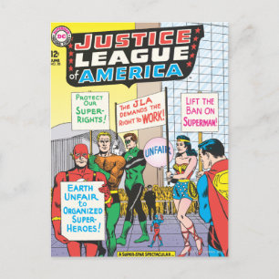 Justice League of America Issue #28 - June Postcard