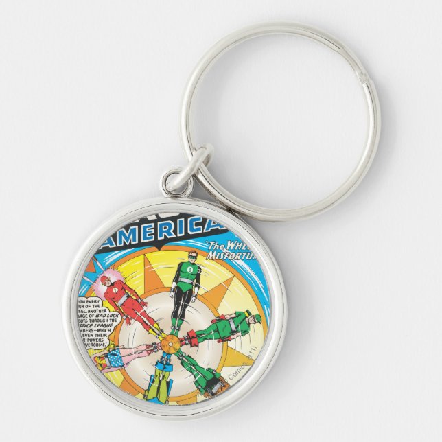 Justice League of America Issue #6 - Sept Keychain (Front)