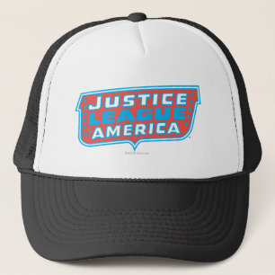Justice League of America Logo Trucker Hat