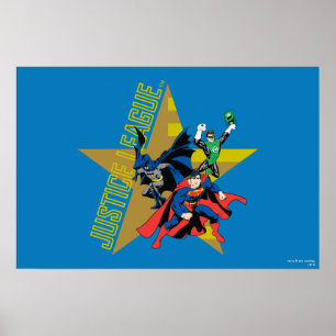 Justice League Star Heroes Poster