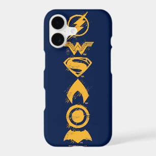 Justice League Stylized Team Symbols Lineup