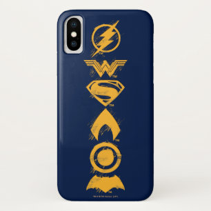 Justice League   Stylized Team Symbols Lineup Case-Mate iPhone Case