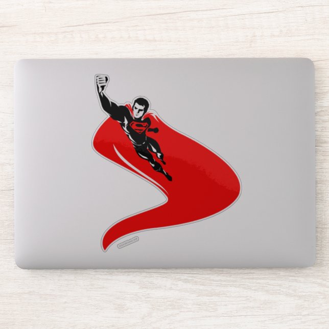 Justice League | Superman Flying Noir Pop Art (Computer)