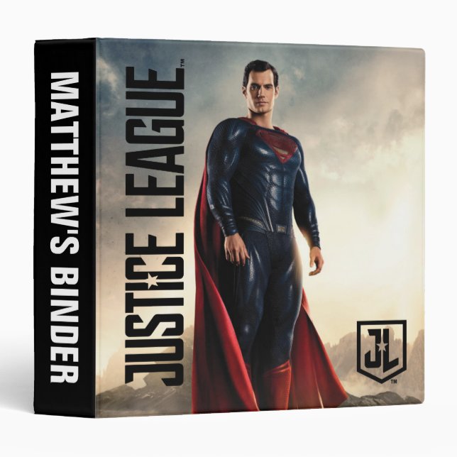 Justice League | Superman On Battlefield Binder (Front/Spine)