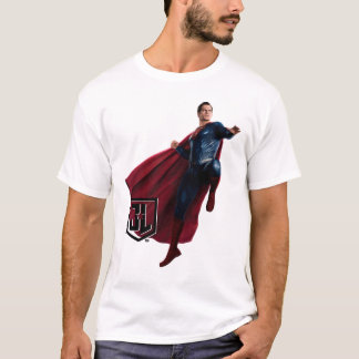 Justice League | Superman On Battlefield T-Shirt