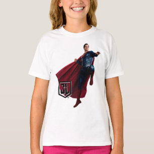 Justice League Superman On Battlefield T-Shirt