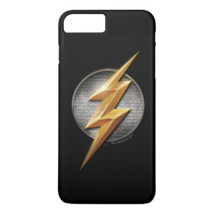 Justice League The Flash Metallic Bolt Symbol iPhone 8 Plus/7 Plus Case